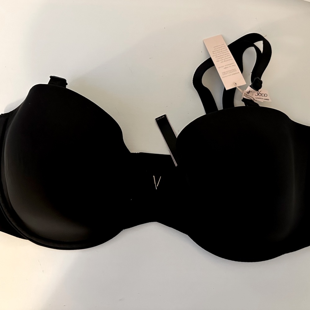 Sexy Illusions Lightly-Lined Strapless Bra 36 DD *New with tags